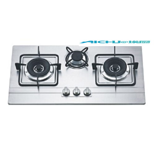 3 Burners Stainless Steel Firbox Gas Stove